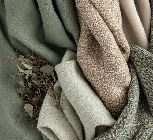 Elegant textile mood board _ Элегантный тканевый мудборд