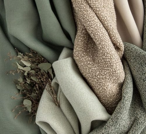 Elegant textile mood board _ Элегантный тканевый мудборд